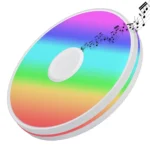 Lámpara Decorativa de Techo(Plafón) RGB con Parlante Bluetooth, 36W, Tres Tonos, Sonic, Lucerna