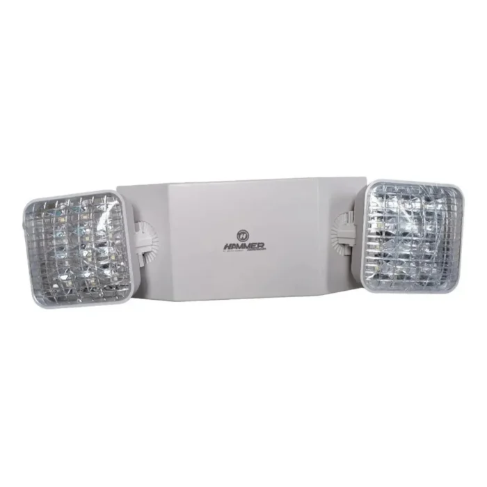 Luminaria de Emergencia Rectangular Doble Foco, 4,5W, 3000K, Hammer - Imagen 2