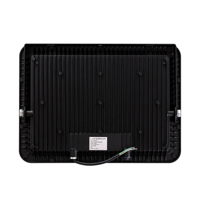 Reflector Compacto SMD Negro, 200W, 6500K, Lucerna - Imagen 3