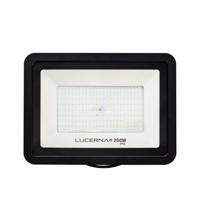 Reflector Compacto SMD Negro, 200W, 6500K, Lucerna - Imagen 2