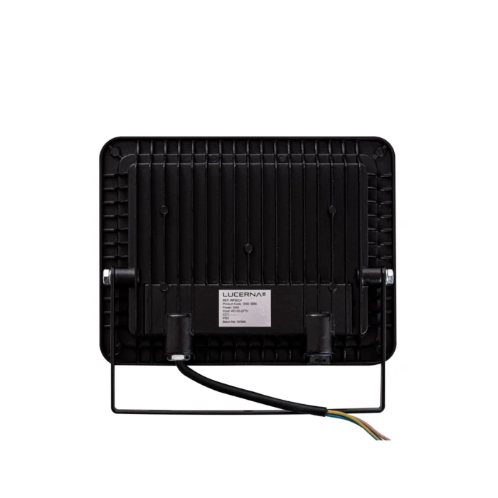 Reflector Compacto SMD Negro, 50W, 3000K, Lucerna - Imagen 3