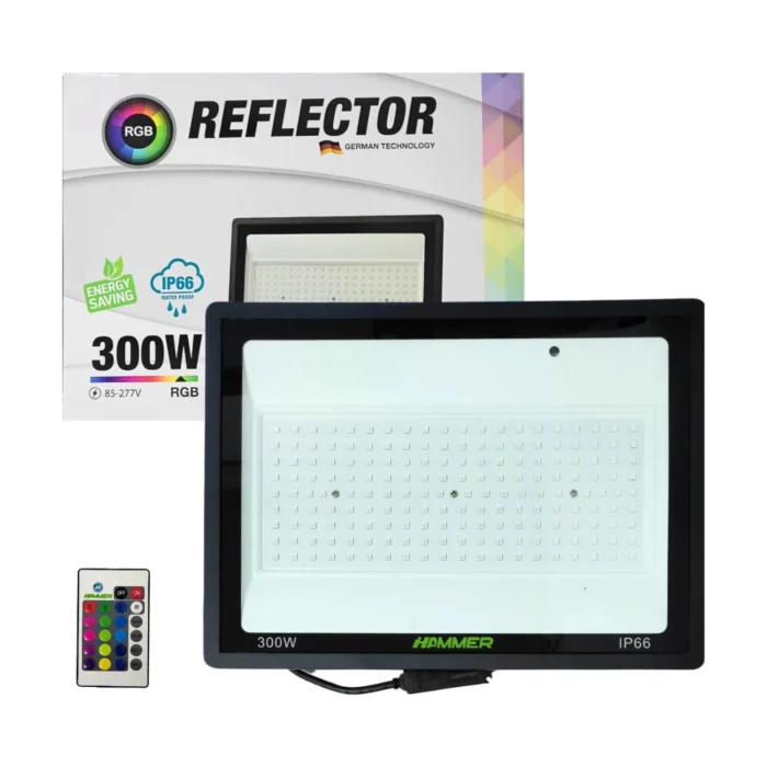 Reflector RGB, 300W, Hammer - Imagen 6