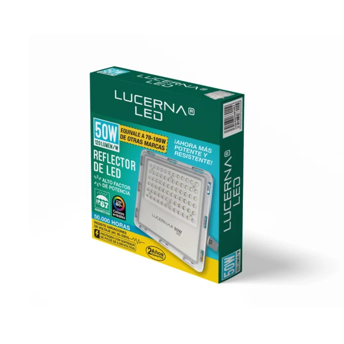 Reflector SMD Blanco, 50W, 6500K, Lucerna - Imagen 4