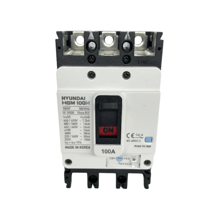Breaker Caja Moldeada HGM100H 3x100A, Hyundai - Imagen 4