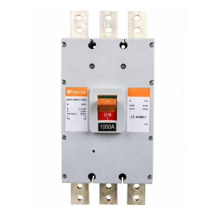 Breaker Caja Moldeada GCM-F1250 3x1000A 690V, Exceline - Imagen 2