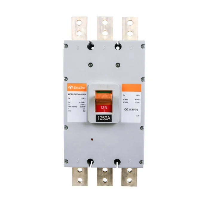 Breaker Caja Moldeada GCM-F1250 3x1250A 690V, Exceline - Imagen 2