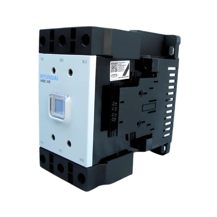 Contactor 3x115A 100-240 VAC / 110-220 VDC Hyundai - Imagen 2
