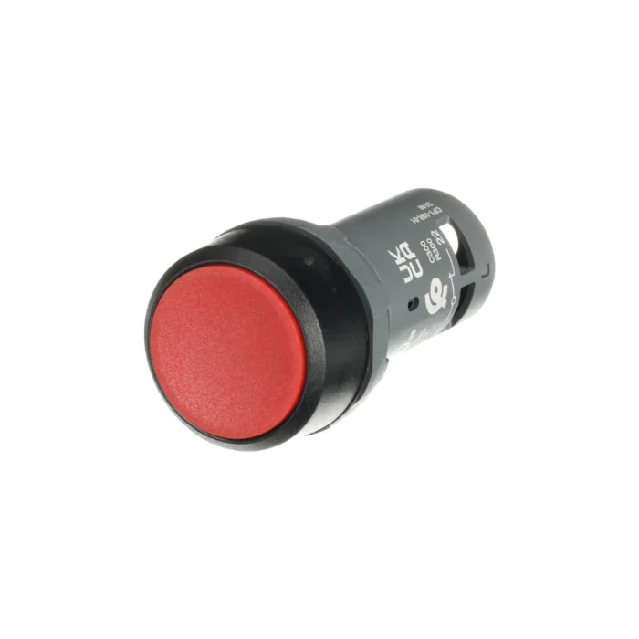 Pulsador Rasante No Iluminado, Rojo, 1NC, ABB - Imagen 2