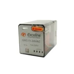 Relé Auxiliar Electromecánico GRC-11 11 Pines 24V AC, Exceline