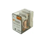 Relé Auxiliar Electromecánico GRC-8 8 Pines 220V AC, Exceline