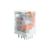 Relé Auxiliar Industrial Miniatura R4N 4CO 14 Pines - 24V AC, Relpol - Imagen 2