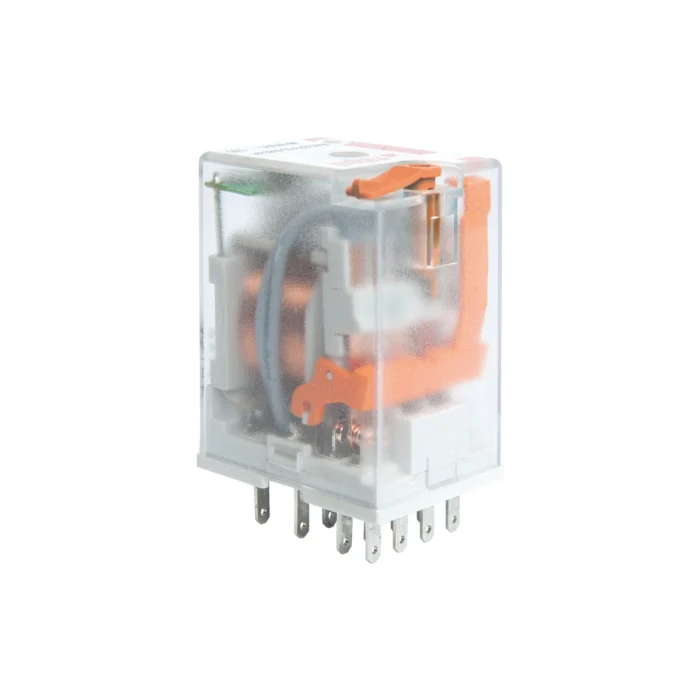 Relé Auxiliar Industrial Miniatura R4N 4CO 14 Pines - 24V AC, Relpol - Imagen 2