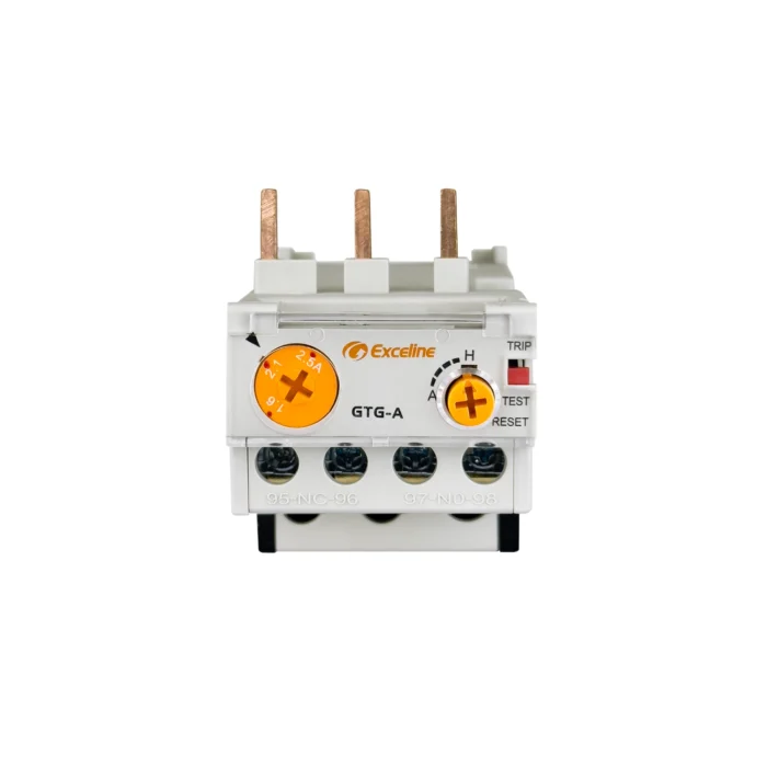 Relé Térmico Ajustable 1.6 - 2.6 amp. GTG-A0025 Exceline - Imagen 2