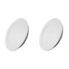 2 Pack Panel Empotrable Redondo 4", 6W, 6500K, Línea Clásica, Lucerna