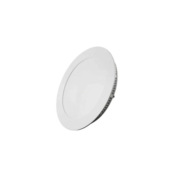 2 Pack Panel Empotrable Redondo 4", 6W, 6500K, Línea Clásica, Lucerna - Imagen 2