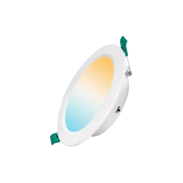 2 Pack Panel Empotrable Redondo 5", 9W, Tres Tonos, CompactLumen, Lucerna - Imagen 2