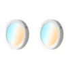 2 Pack Panel Superficial Redondo  6", 12W, Tres Tonos, CompactLumen, Lucerna