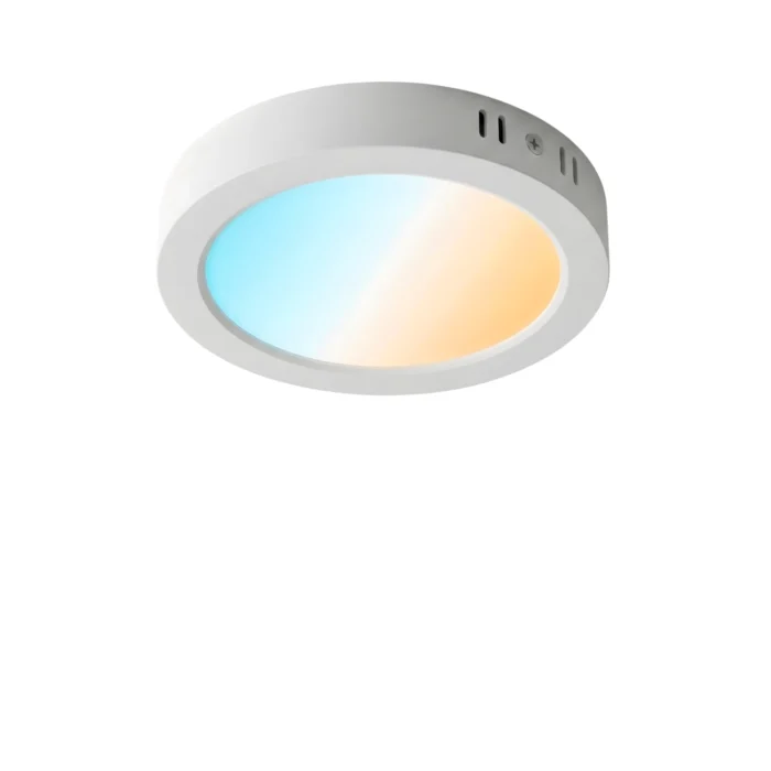 2 Pack Panel Superficial Redondo  6", 12W, Tres Tonos, CompactLumen, Lucerna - Imagen 3