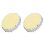 2 Pack Vapoleta Redonda 5”, 12W, 3000K, Lucerna