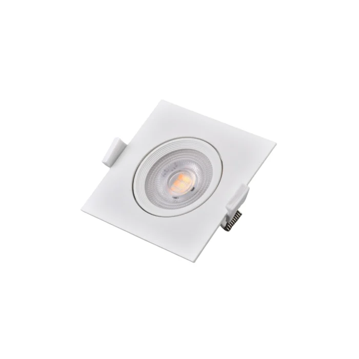 3 Pack Bombillo Spot Cuadrado Dirigible, 7W, Tres Tonos, Lucerna - Imagen 2