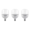 3 Pack Bombillo Tipo Domo, 20W, Rosca E27, 6500K, Lucerna