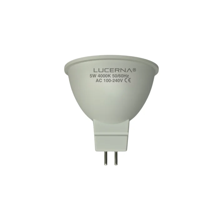 6 Pack Bombillo Dicroico Bi-pin GU5.3, 5W, 4000K, Lucerna - Imagen 4