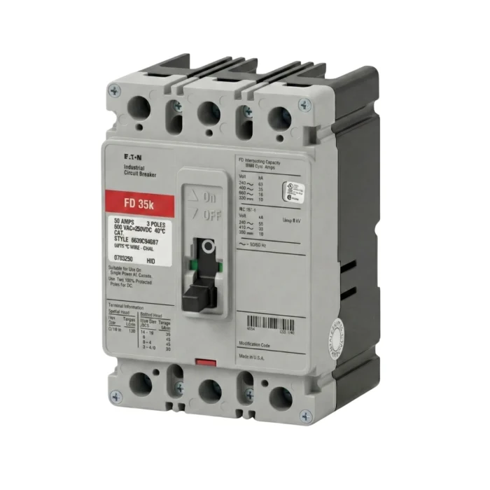 Breaker Caja Moldeada FD 3x50A, Eaton - Imagen 3