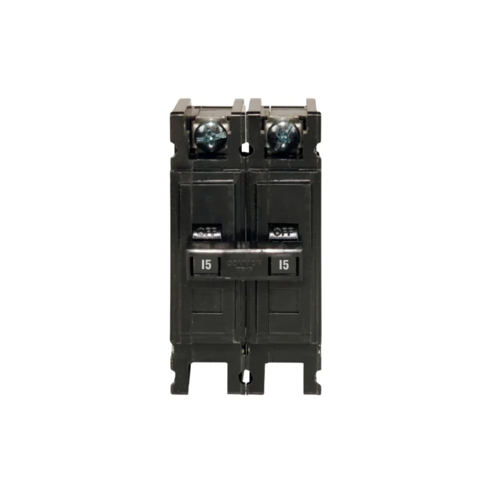 Breaker Termomagnético Industrial QC 2x15A, Eaton - Imagen 2