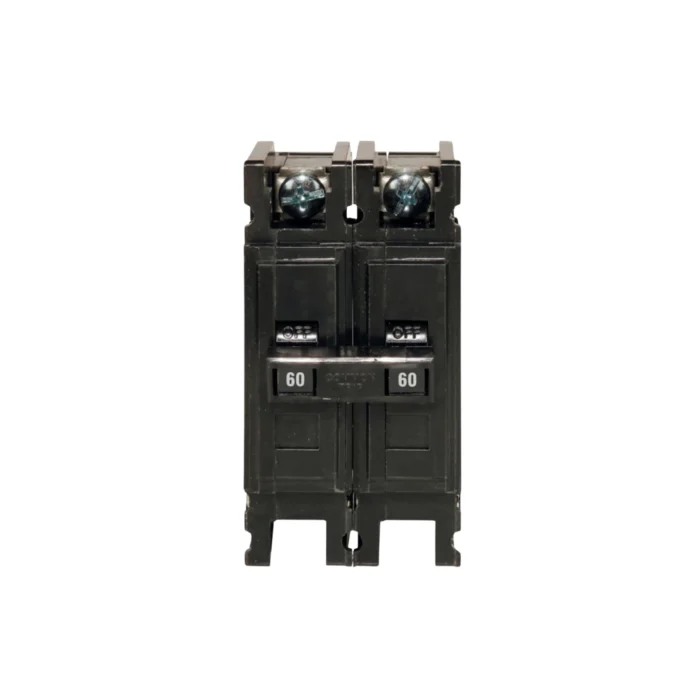 Breaker Termomagnético Industrial QC 2x60A, Eaton - Imagen 2