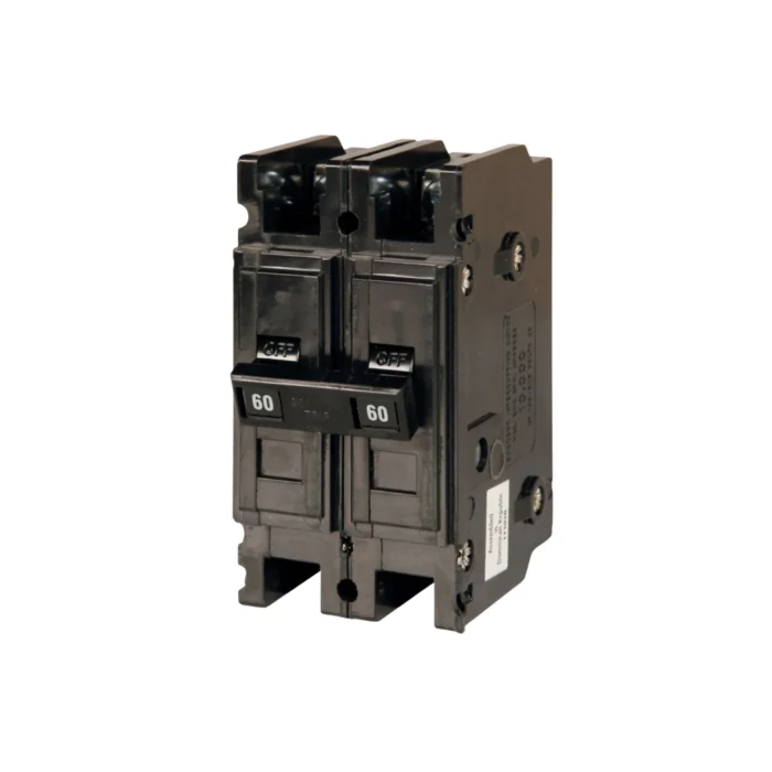 Breaker Termomagnético Industrial QC 2x60A, Eaton - Imagen 3