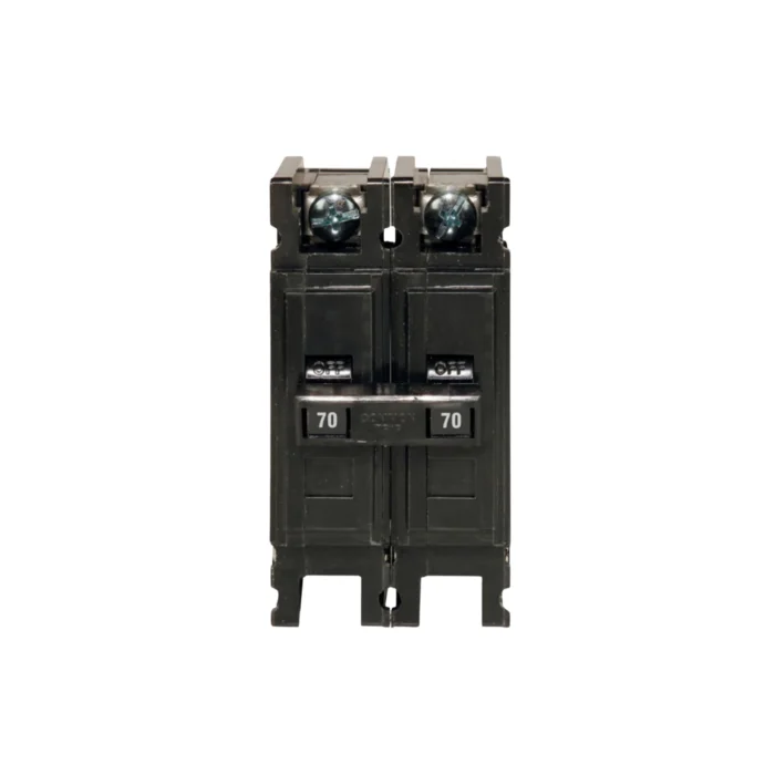 Breaker Termomagnético Industrial QC 2x70A, Eaton - Imagen 2