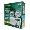 Lámpara de Emergencia Superficial Doble Foco, Batería de Litio 7200mAh, Lucerna - Imagen 3