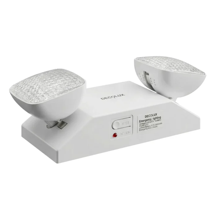Lámpara de Emergencia Superficial 4-6hrs 6W 6500K Decolux - Imagen 2