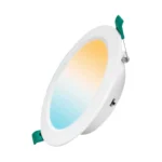 Panel Empotrable Redondo 8", 20W, Tres Tonos, CompactLumen, Lucerna