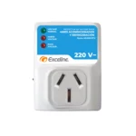 Protector de Voltaje AA Toma China 220V, GSM-RE220CS, Exceline