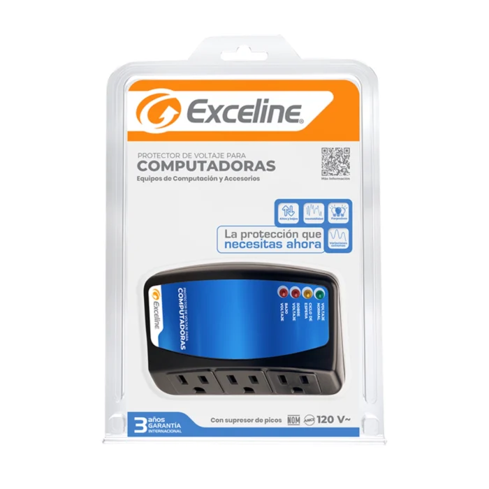 Protector de Voltaje para Computadoras, GSM-PC, Exceline - Imagen 2