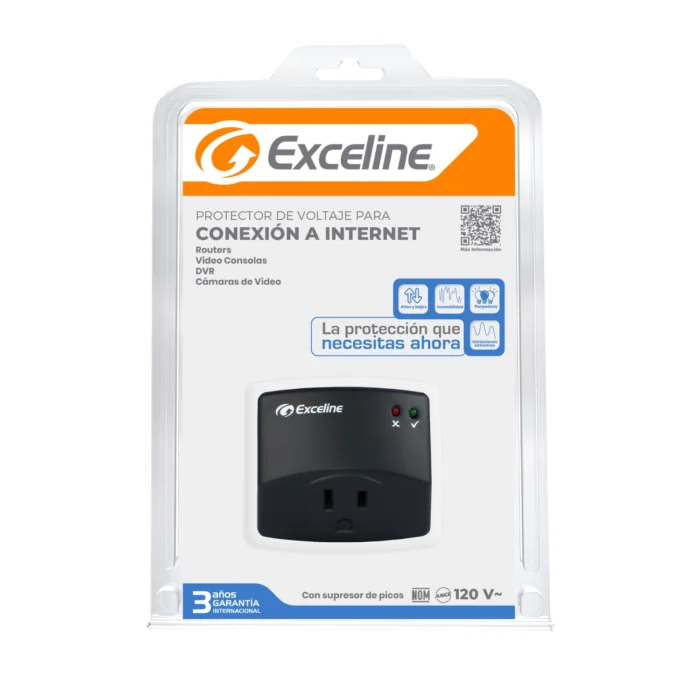 Protector de Voltaje para Conexión a Internet, GSM-LP, Exceline - Imagen 4