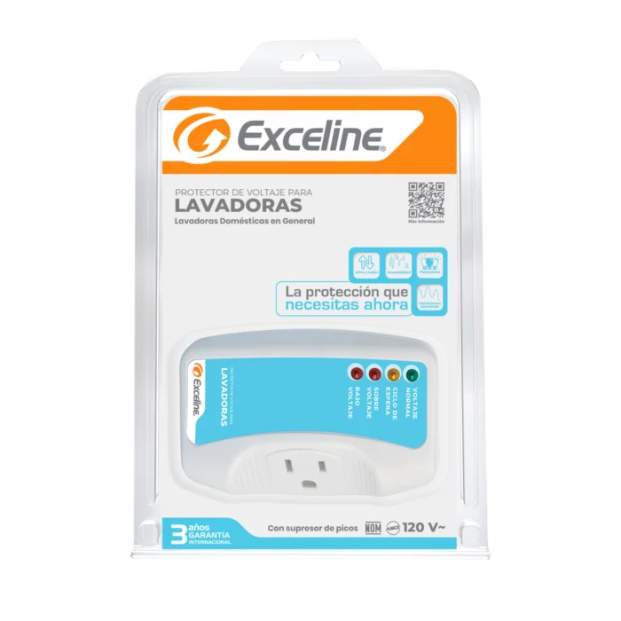 Protector de Voltaje para Lavadoras, GSM-LV, Exceline - Imagen 2