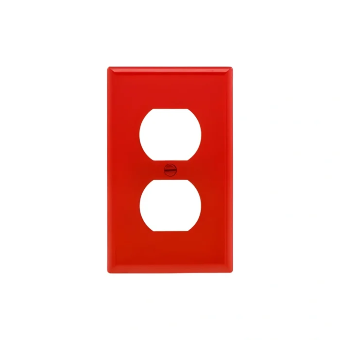 10 Pack Tapa para Toma Doble, Termoplástico Nylon, Rojo, Eaton - Imagen 2
