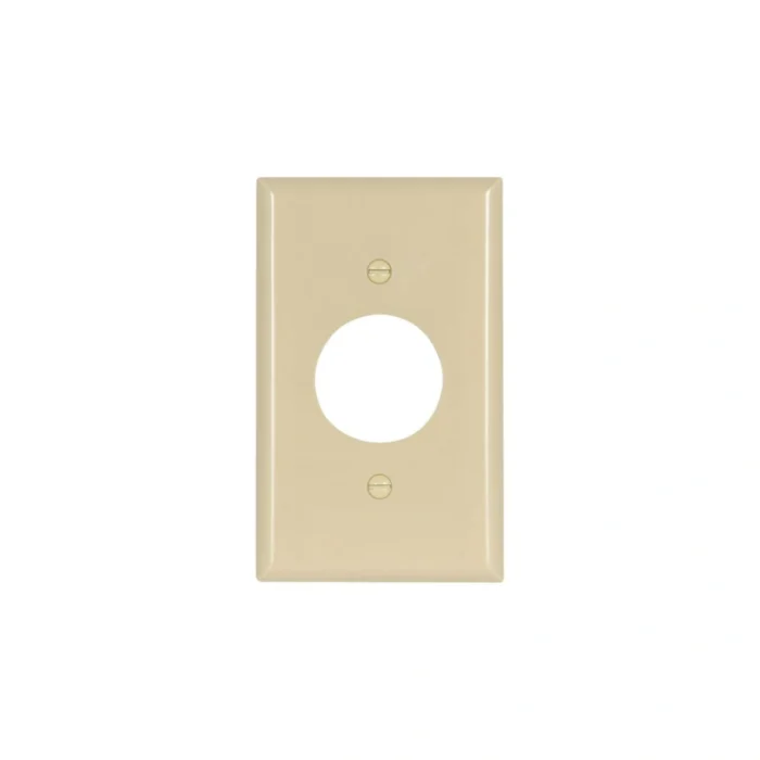 10 Pack Tapa para Toma Sencillo, Plástico Thermoset, Marfil, Eaton - Imagen 2