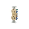 10 Pack Tomacorriente Doble, NEMA 5-15R, Marfil, Eaton - Imagen 2