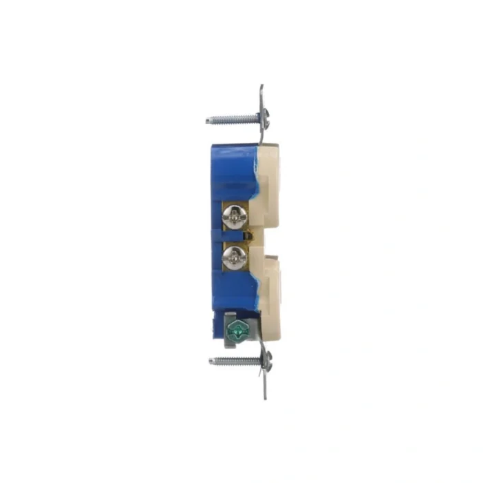 10 Pack Tomacorriente Doble, NEMA 5-15R, Marfil, Eaton - Imagen 4
