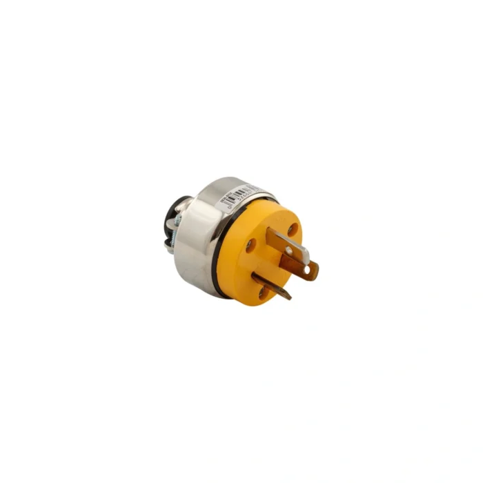 2 Pack Enchufe Aéreo Blindado, NEMA 10-20P, 14-10 AWG, Amarillo, Eaton - Imagen 3