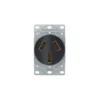 2 Pack Tomacorriente Industrial Superficial, NEMA 10-50R, 125/250V, Negro, Eaton - Imagen 4