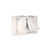 3 Pack Tapa Para Toma Doble Intemperie, Blanco, Gris, Eaton - Imagen 4