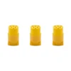 3 Pack Tomacorriente Aéreo de Vinil, NEMA 5-15R, 18-12 AWG, 125V, Amarillo, Eaton