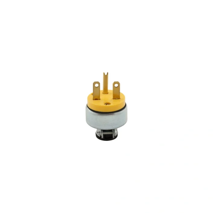4 Pack Enchufe Aéreo Blindado, NEMA 6-15P, 14-10 AWG, 250V, Amarillo, Eaton - Imagen 4