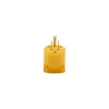 4 Pack Enchufe Aéreo de Vinil, NEMA 5-15P, 18-12 AWG, 125V, Amarillo, Eaton - Imagen 4