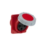 Base Empotrable Industrial, 3P+T, 6h, 125A, POWER TWIST, PCE