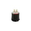 Enchufe Aéreo de Fuerza NEMA 10-50R, 18-10 AWG, 125/250V, Negro, Eaton - Imagen 2